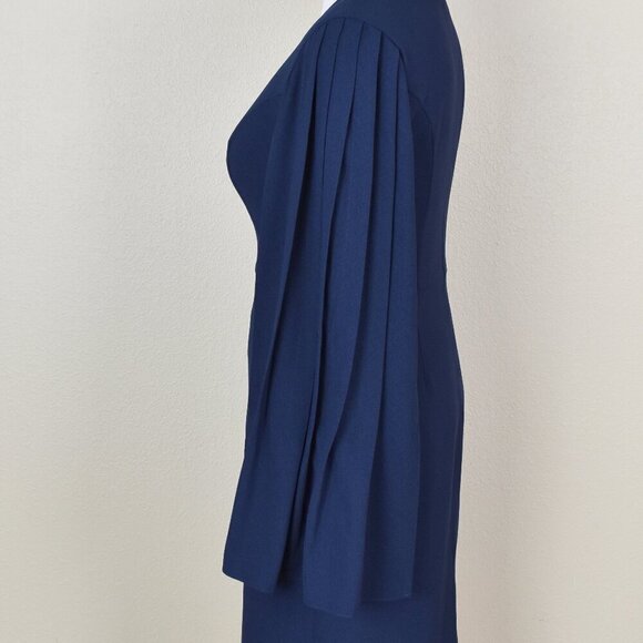 Trina Turk Monumental Dress Navy NEW - 10 - Picture 4 of 12